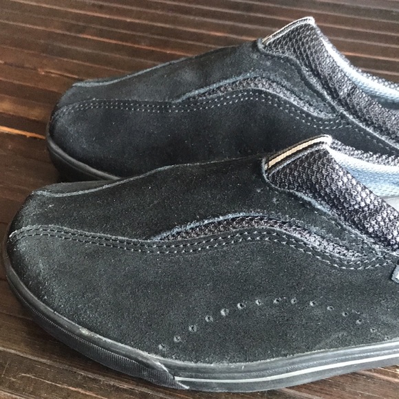 🚨B2G1 KEDS Black White Suede Slip On Flats - Picture 3 of 13